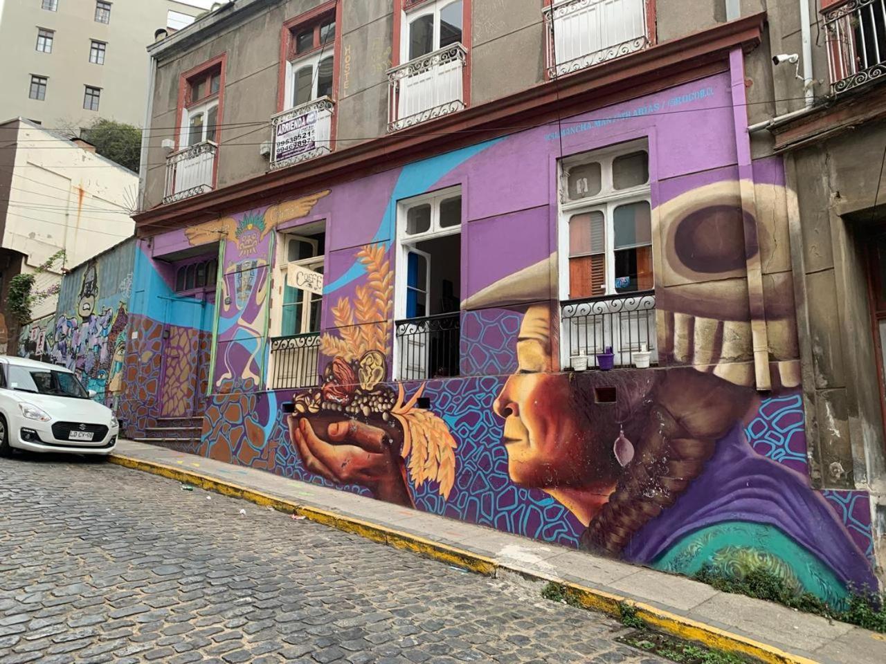 Art Hostel Casa Chaman Valparaíso Exteriér fotografie